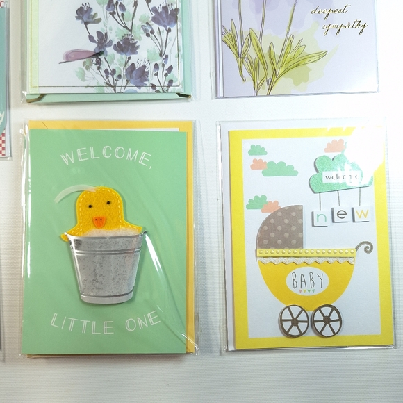 NIP C.R. Gibson Luxury Greeting Card Sets, Lot Of 19 - Picture 4 of 15